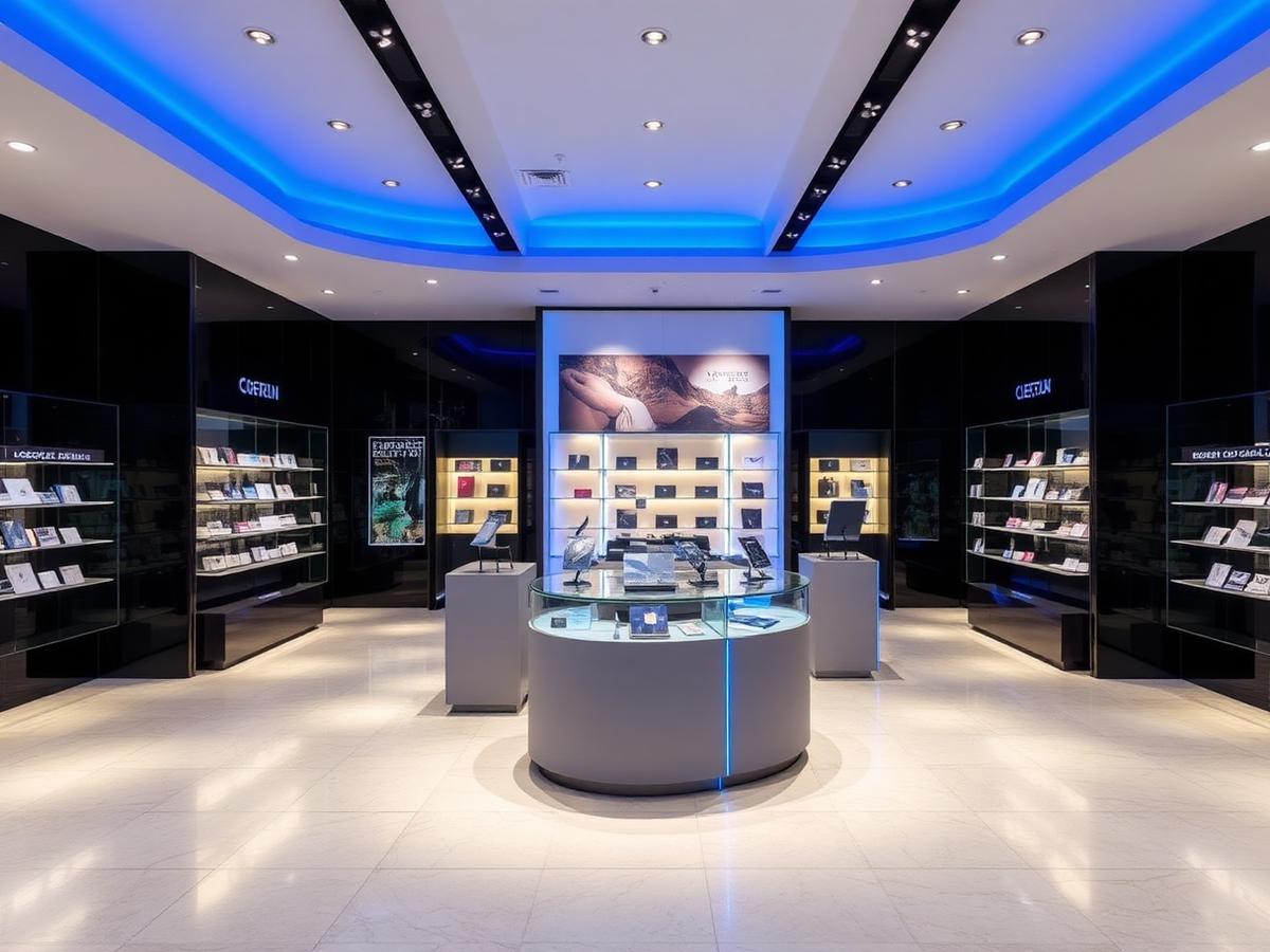 Cosmetics & jewelry retail fit-out