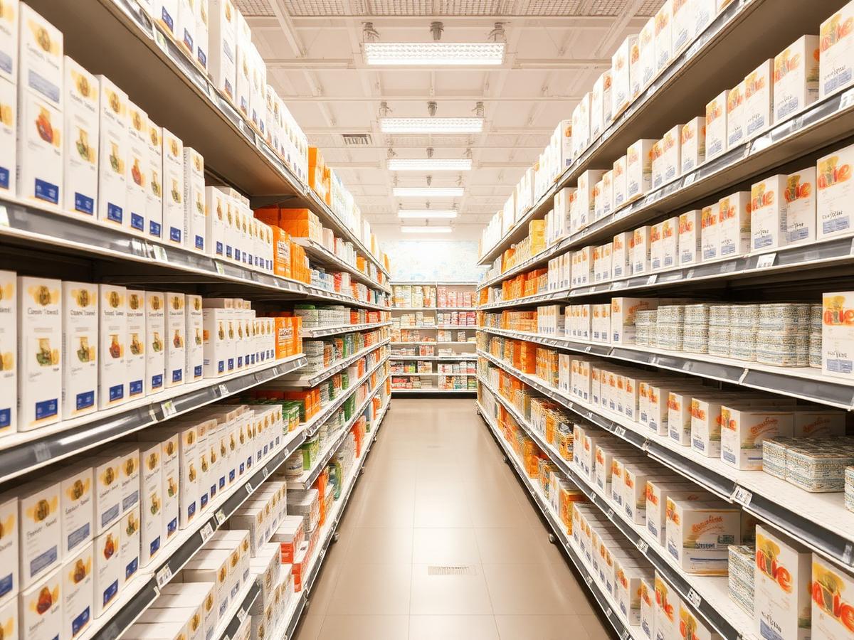 Supermarket shelf management rollout