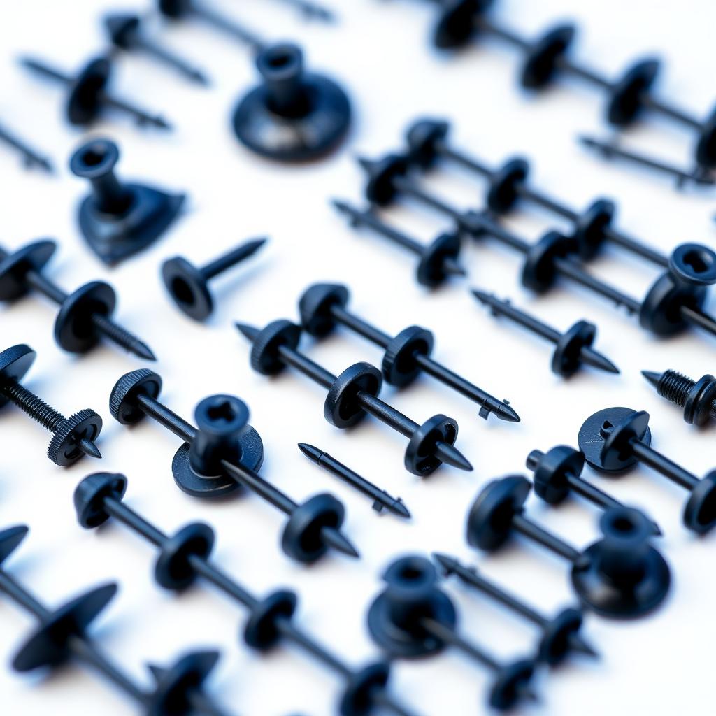 Plastic Push Rivet Snap Pin