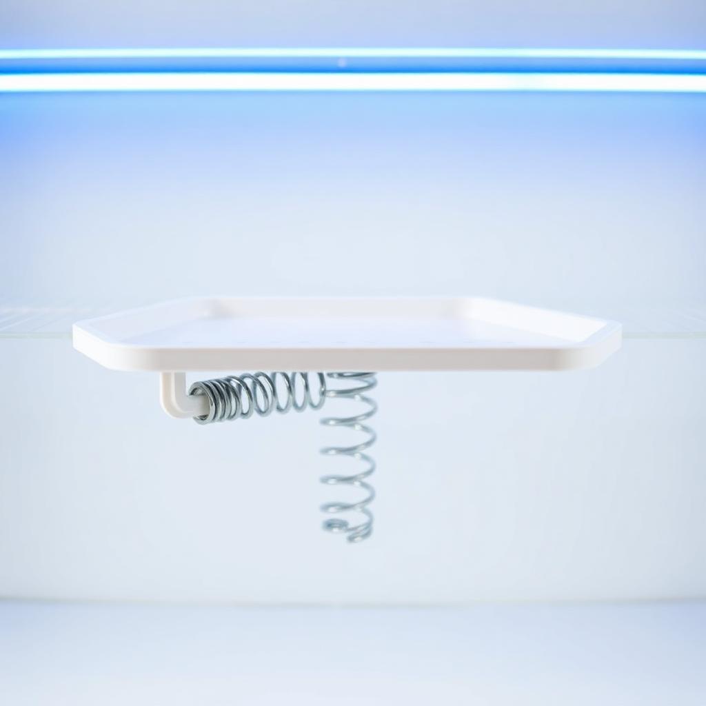 Flat Spiral Spring Shelf Pusher